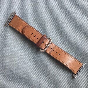 Tory Burch Leather Apple Watch Band - 42mm